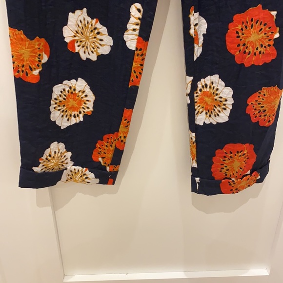 LOFT Floral Jumpsuit size M - Picture 7 of 12